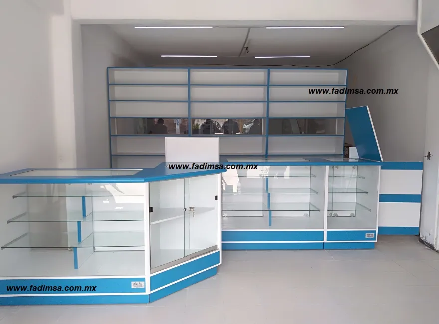 MUEBLES Y EXHIBIDORES PARA NEGOCIOS