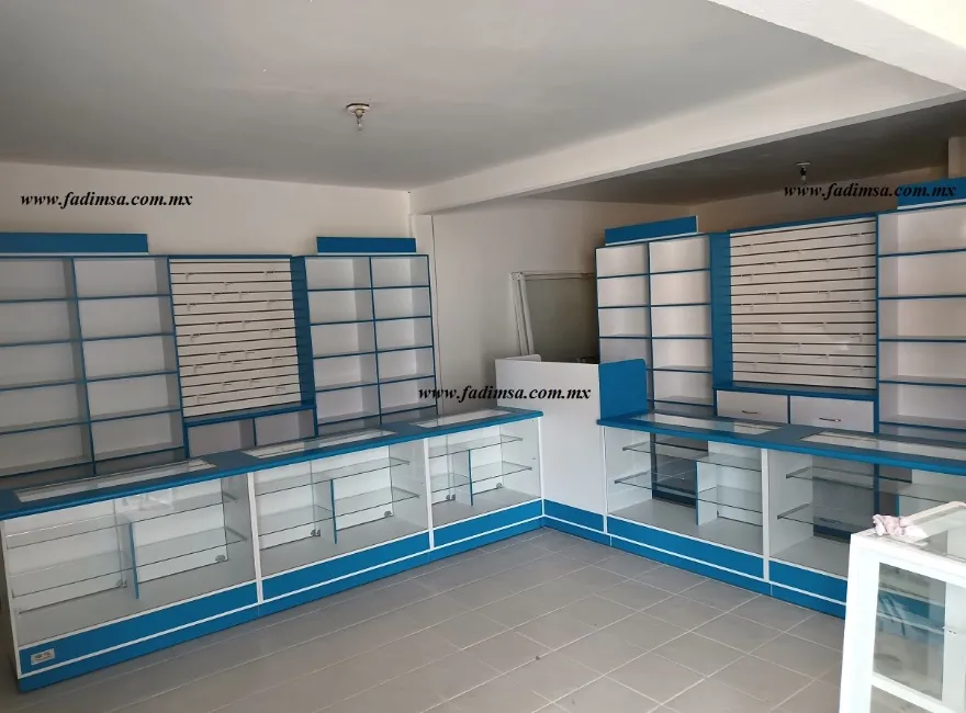 VITRINAS PARA PAPELERÍAS